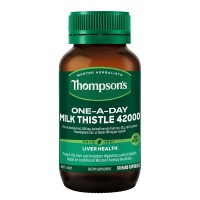 Thompson's汤普森奶蓟草护肝胶囊60粒